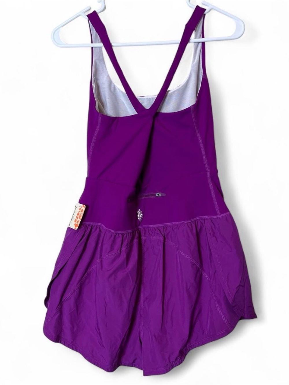 FP Movement Righteous Runsie Romper- Vivid Violet, NWT - Picture 2 of 6